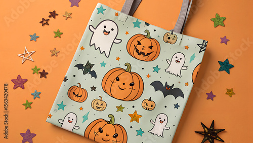 Halloween Tote Bag Design