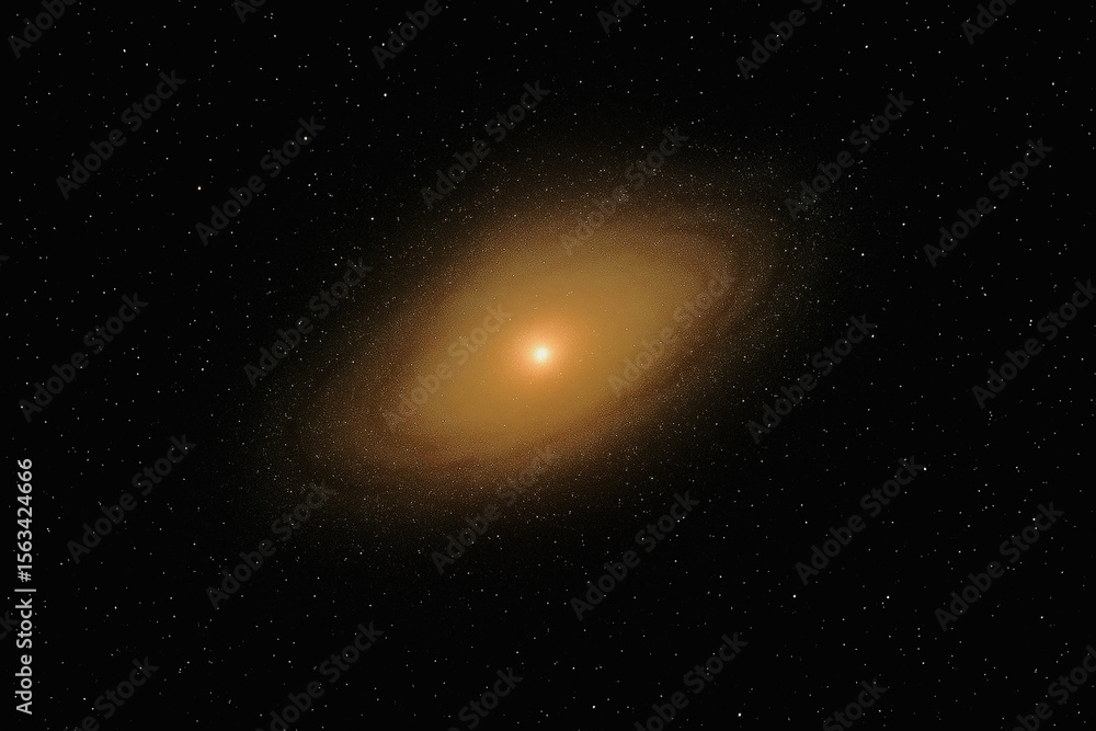 Fototapeta premium Astronomical Images of Various Galaxy Types