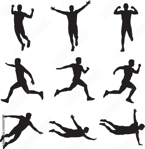 American Football Player Silhouette Bundle – SVG PNG for Cricut

Football Action Silhouettes – Tackle, Throw, Catch Vector Set

Helmet & Touchdown Silhouettes – Sports Clipart for DIY Projects

Americ