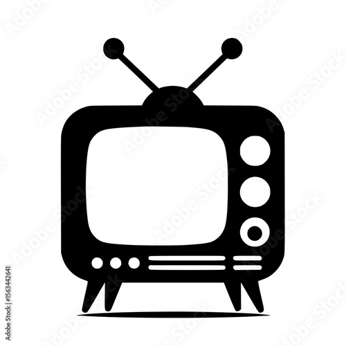 retro tv set