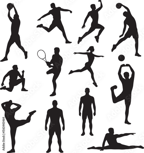 American Football Player Silhouette Bundle – SVG PNG for Cricut

Football Action Silhouettes – Tackle, Throw, Catch Vector Set

Helmet & Touchdown Silhouettes – Sports Clipart for DIY Projects

Americ