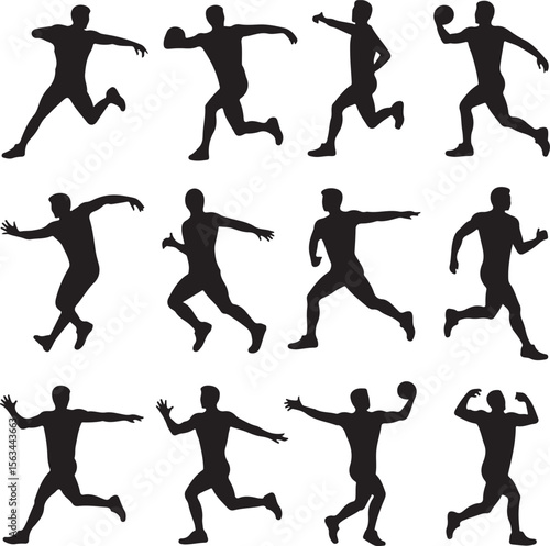 American Football Player Silhouette Bundle – SVG PNG for Cricut

Football Action Silhouettes – Tackle, Throw, Catch Vector Set

Helmet & Touchdown Silhouettes – Sports Clipart for DIY Projects

Americ