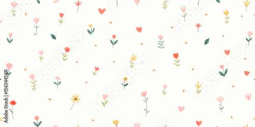  Elegant romantic background with pink roses and leaves on a paper texture background