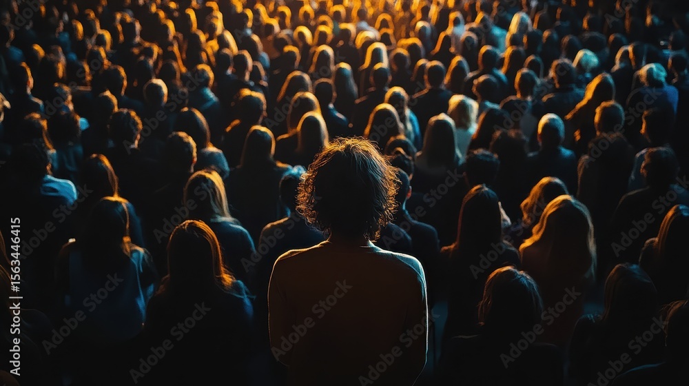 Obraz premium Exploring Deindividuation and Loss of Self-Awareness in Crowds