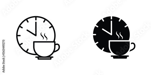 Break icon symbol logo graphic design element. EPS10