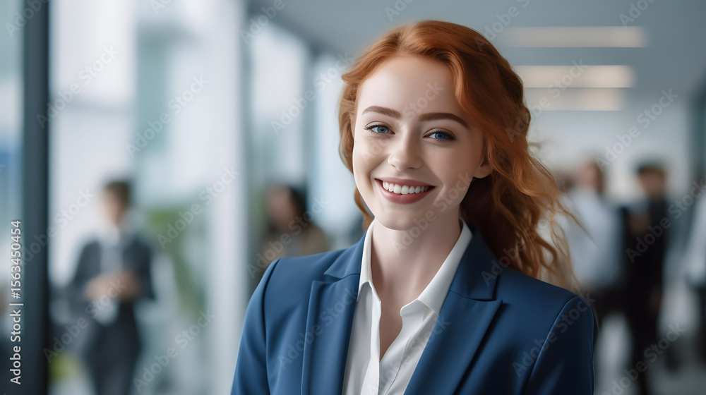 Fototapeta premium portrait of a businesswoman