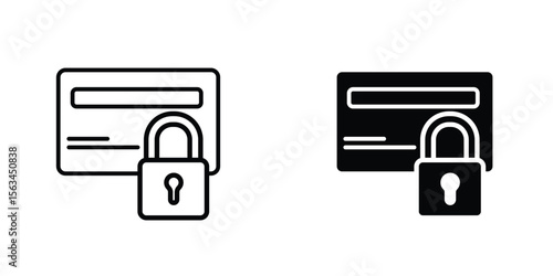 Credit limit icon symbol logo graphic design element. EPS10