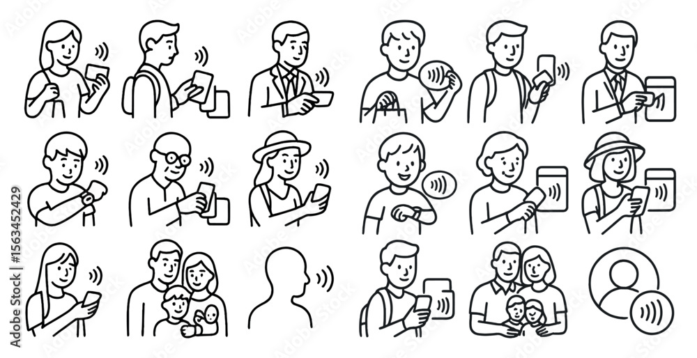 Series of people are shown using their cell phones. Scene is casual and relaxed, as people are seen talking on their phones while going about their daily activities Series of people are shown using their cell phones. Scene is casual and relaxed, as people are seen talking on their phones while going about their daily activities