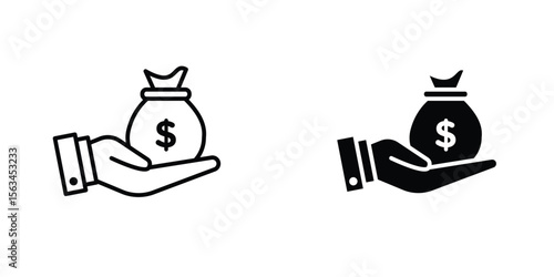 Inheritance law icon symbol logo graphic design element. EPS10