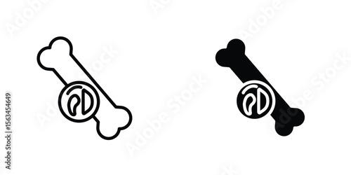 Multiple myeloma icon symbol logo graphic design element. EPS10