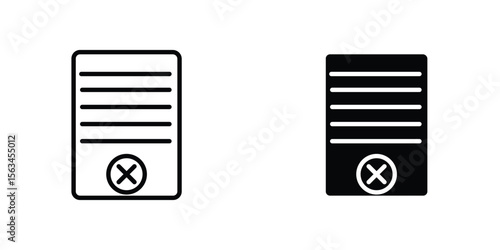 Paperless icon symbol logo graphic design element. EPS10