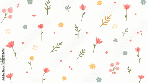 Perfect for textile prints, wallpaper, or any design project needing a vintage, flower power aesthetic.