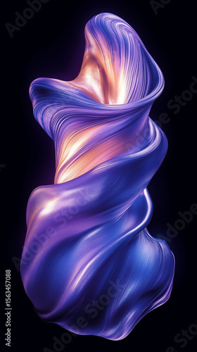 Vertical canvas-style paint art for phone wallpaper