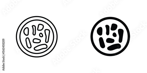 Thalassaemia icon symbol logo graphic design element. EPS10