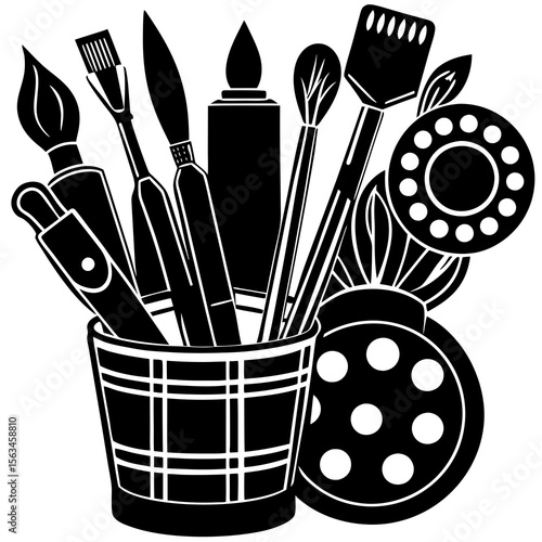 set of kitchen utensils