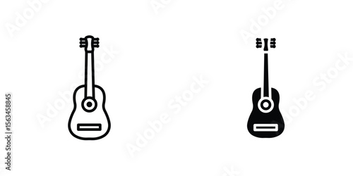 Ukulele icon symbol logo graphic design element. EPS10