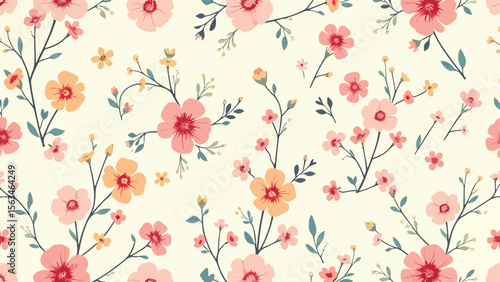 Seamless floral pattern