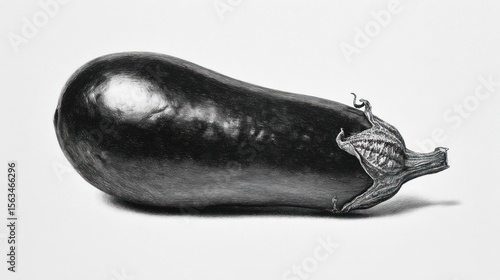 Wallpaper Mural Close-up of a single eggplant Torontodigital.ca