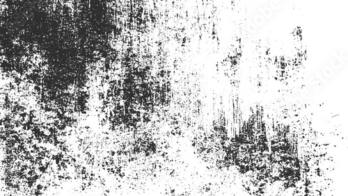 Wallpaper Mural Black isolated on white background. Rough black and white texture vector.  Torontodigital.ca