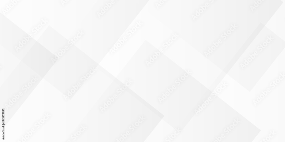 Obraz premium Abstract seamless white and gray gradient technology concept geometric line. overlap diamond creative background lines geomatics retro pattern triangle shapes. White triangular tech web design.