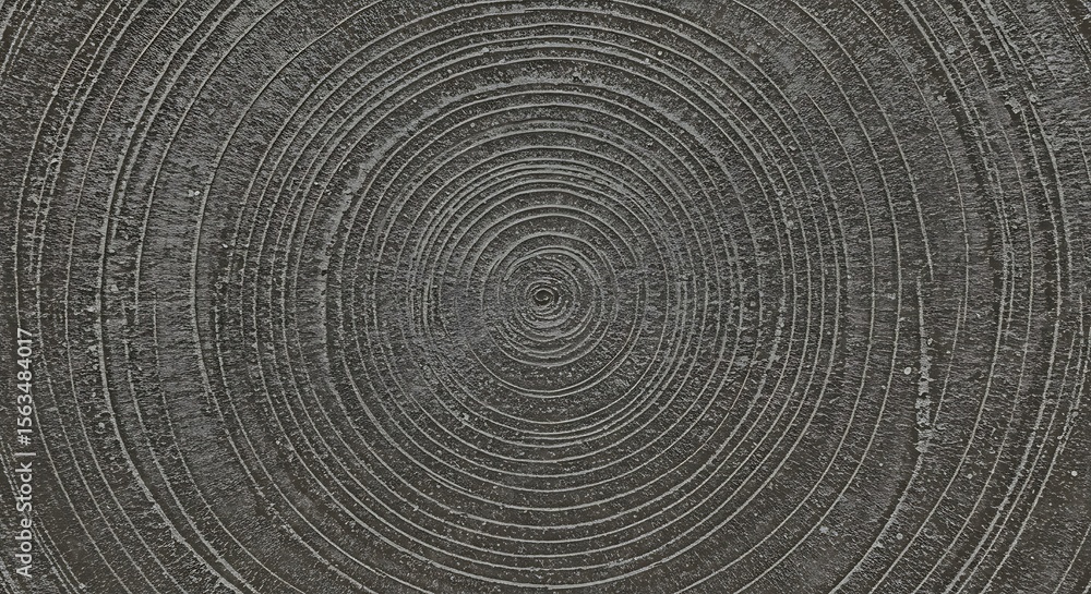 Naklejka premium Concentric Circles Texture: Detailed Abstract Design with Unique Surface Pattern