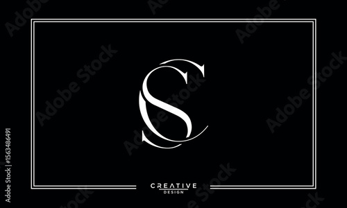 CS, SC, C, S, Abstract Letters Logo Monogram