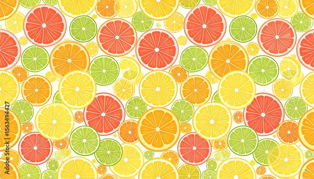 Modern Minimalist, Orange, Lime, Lemon, Grapefruit, Vector Art Modern Minimalist, Orange, Lime, Lemon, Grapefruit, Vector Art