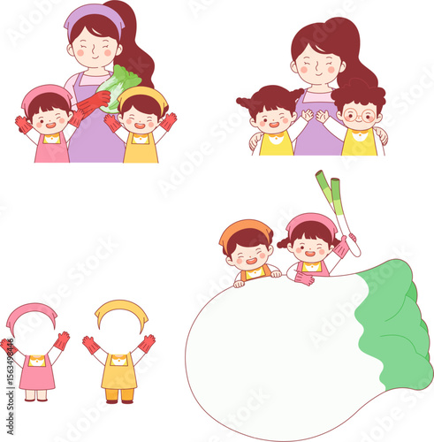 Kimchi, kimchi, Korea, daycare center, children, experiential learning,