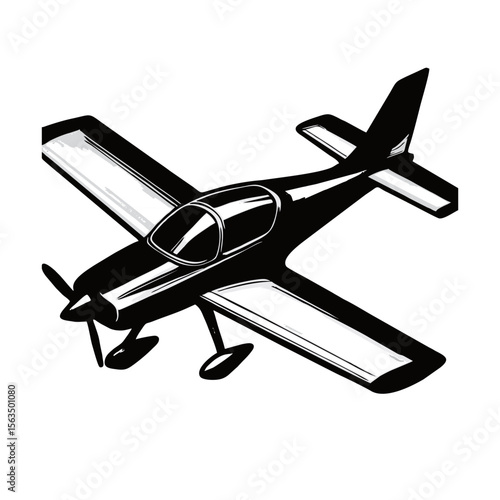 image of an aircraft silhouette on a white background