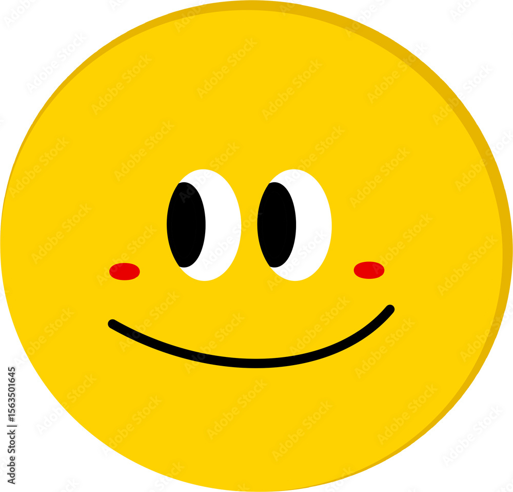 Fototapeta premium Chuseok Full Moon Illustration