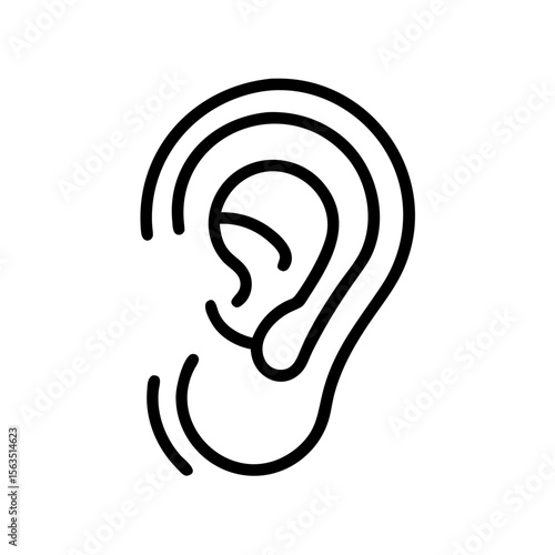 human ear icon