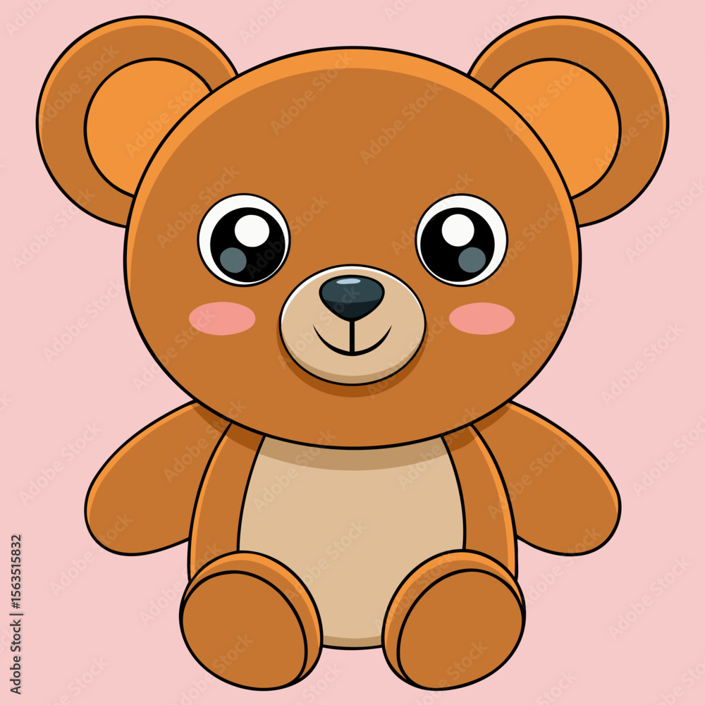 Fototapeta premium teddy bear cartoon