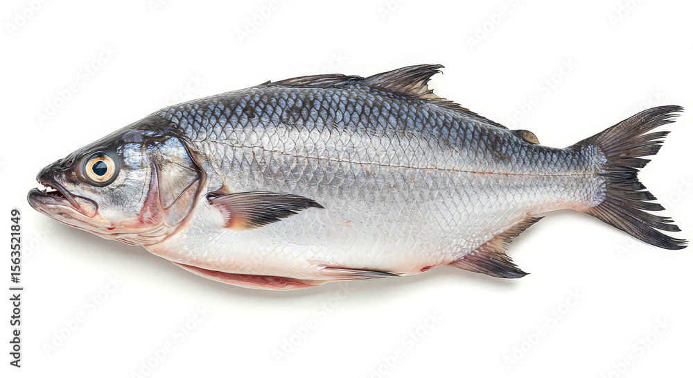 Fresh whole fish isolated Fresh whole fish isolated