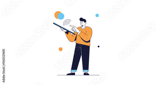 Digital interaction design and user experience with modern technologies for enhanced engagement
