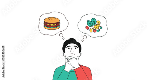 Healthy eating versus unhealthy food choices making better decisions for your wellbeing
