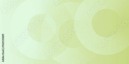 Wallpaper Mural Soft green abstract background with circular line patterns and smooth gradient, perfect for modern and minimal design projects. vector Eps 10 Torontodigital.ca
