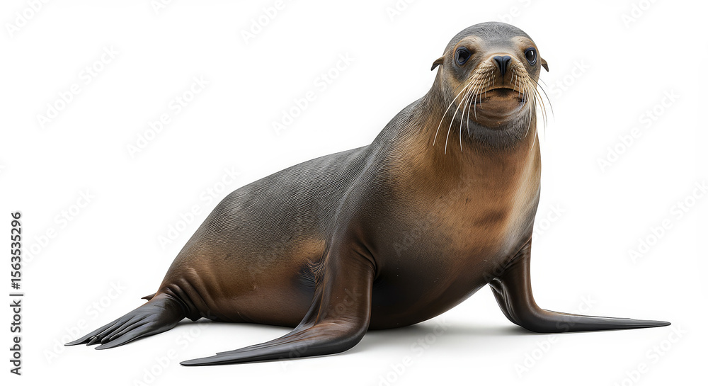 Fototapeta premium Young sea lion portrait