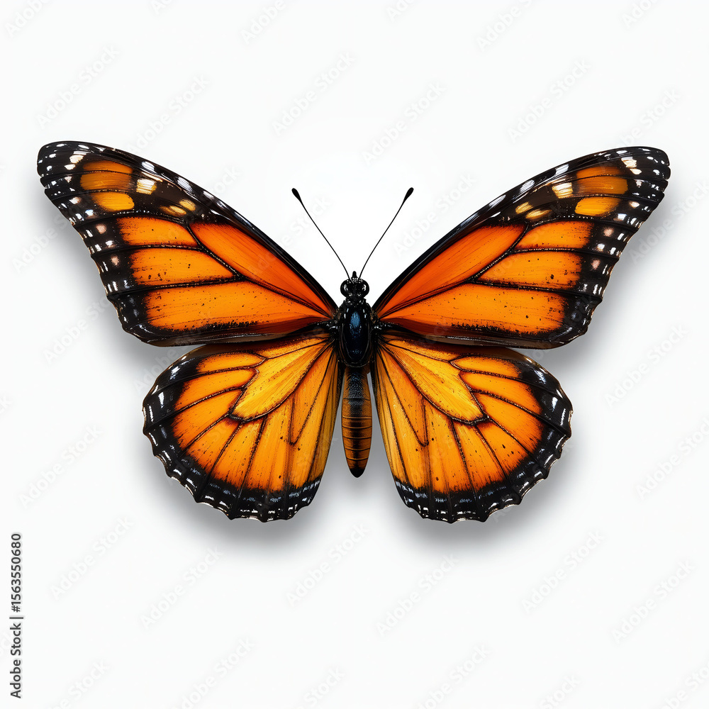 Fototapeta premium butterfly isolated on white background