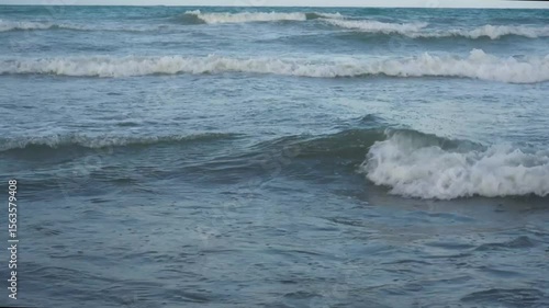 Wellen im Meer
