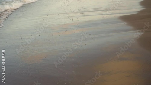Wellen am Strand