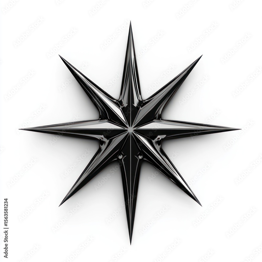 Fototapeta premium Star Sigil design star illustration.