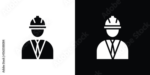 Civil Engineer icon illustration vector simple designs
