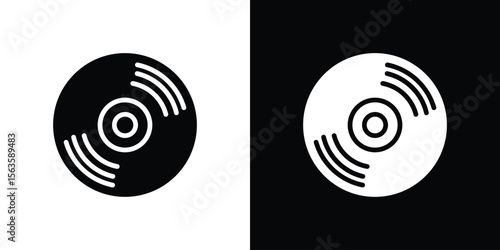 DVD icon illustration vector simple designs