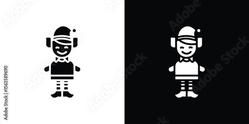Elf icon illustration vector simple designs