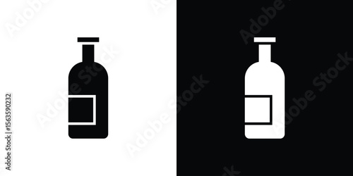 Gin icon illustration vector simple designs