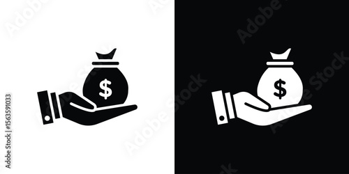 Inheritance law icon illustration vector simple designs