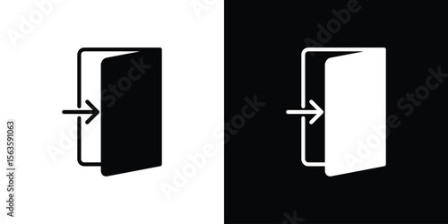 Inside icon illustration vector simple designs