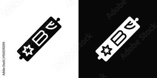 Mezuzah icon illustration vector simple designs