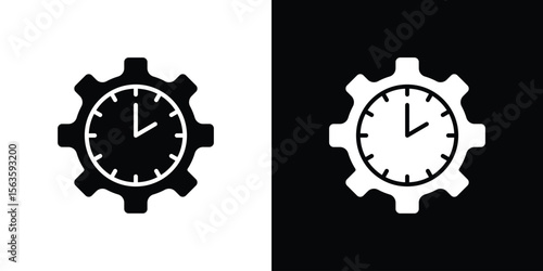 Productivity icon illustration vector simple designs