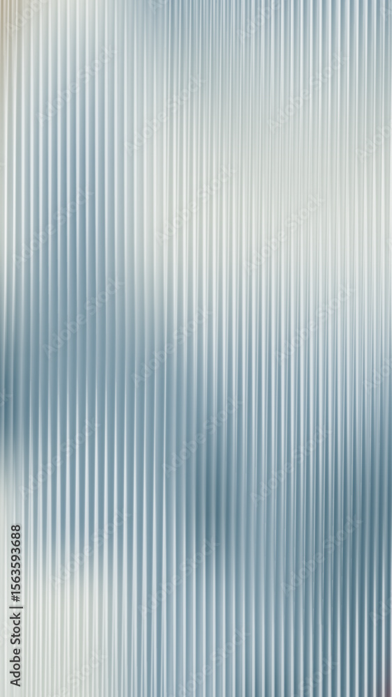 Pearlescent ribbed white glass texture. Frosted acrylic bath wall. Ribbed fluted door window closeup. 3d transparent ribbed glass wallpaper with refraction effect. Reeded glass wallpaper design. Pearlescent ribbed white glass texture. Frosted acrylic bath wall. Ribbed fluted door window closeup. 3d transparent ribbed glass wallpaper with refraction effect. Reeded glass wallpaper design.